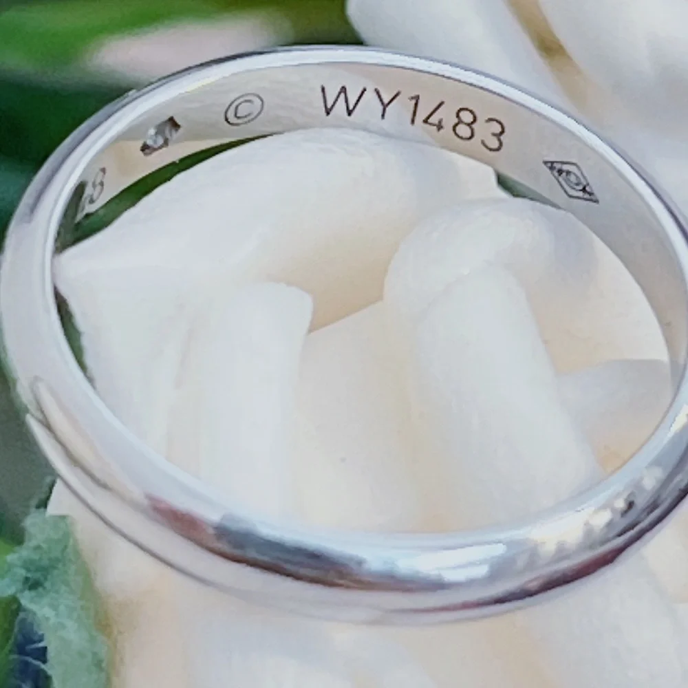 Cartier 1895 Wedding Band with a Diamond - Picture 4 of 8